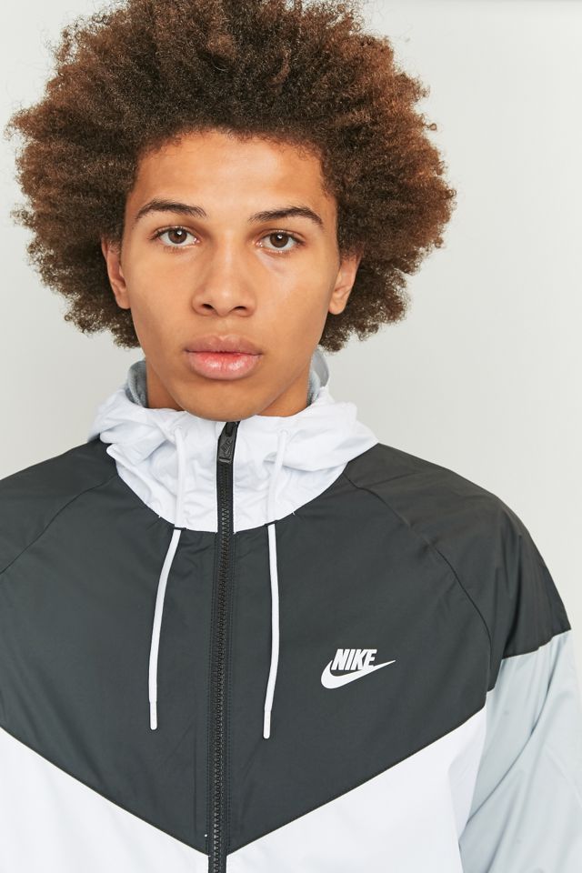 Nike Black and White Windrunner Jacket #2