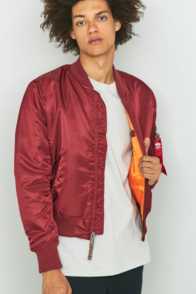 Alpha Industries - Blouson d'aviateur MA-1 VF bordeaux #2