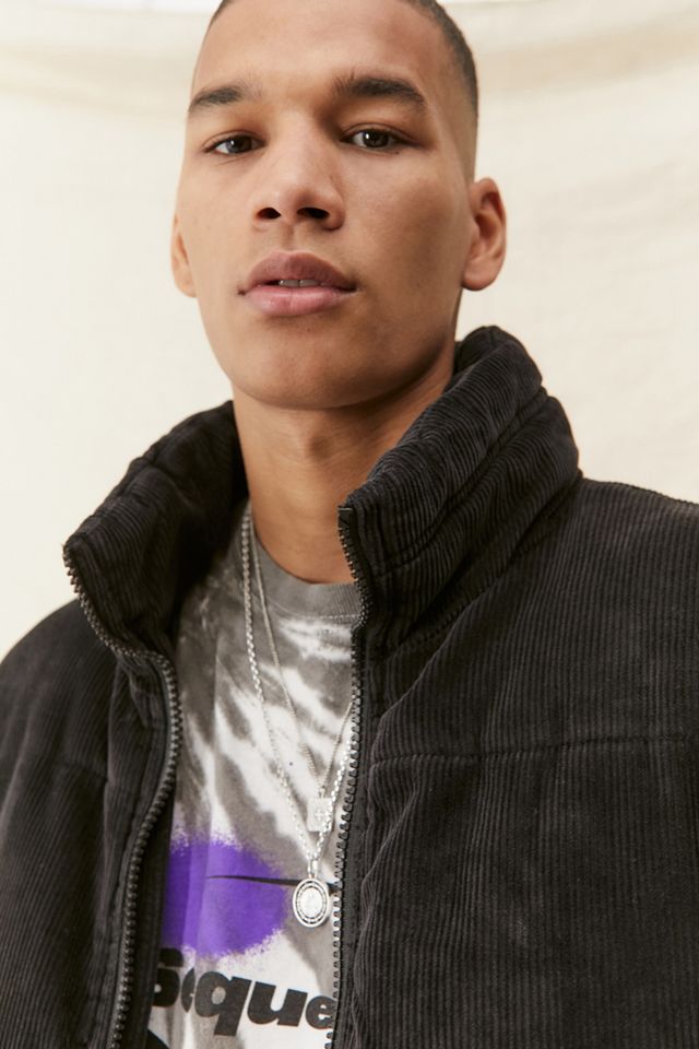 iets frans... Washed Black Corduroy Jacket #1