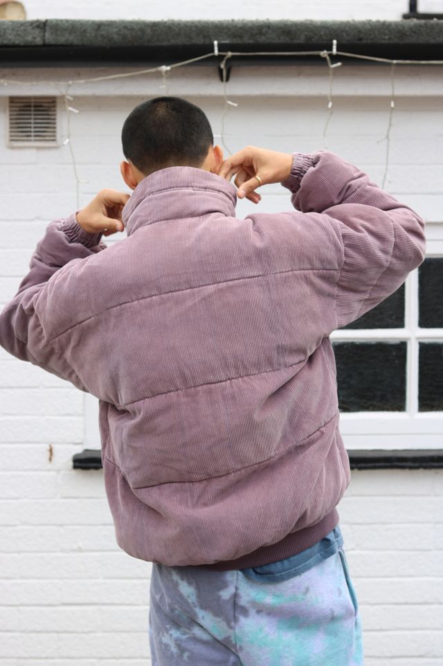 iets frans... Washed Purple Corduroy Jacket #2