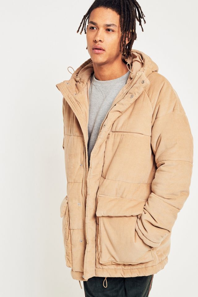UO Kevin Sand Corduroy Puffer Jacket #4