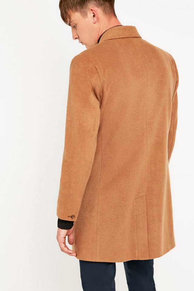 Shore Leave by Urban Outfitters Leon Camel Overcoat #4