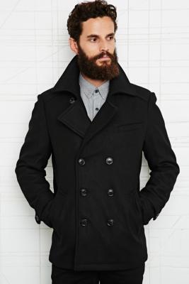 urban outfitters pea coat