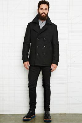 urban outfitters pea coat