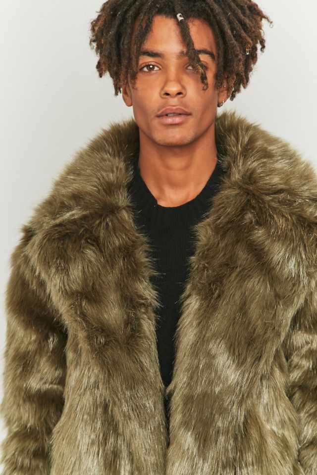 The new county faux fur coat store