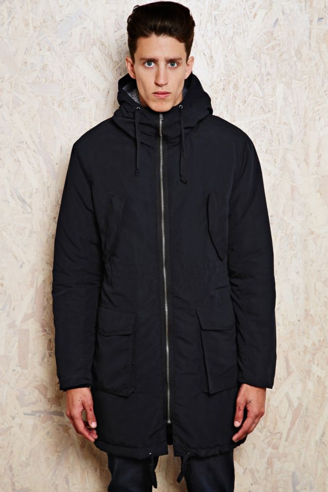 Cheap Monday Bart Parka Jacket in Black | Urban Outfitters UK
