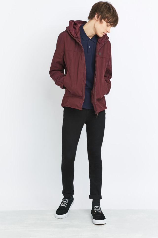 Pretty Green Burgundy Festival Jacket | Urban Outfitters UK