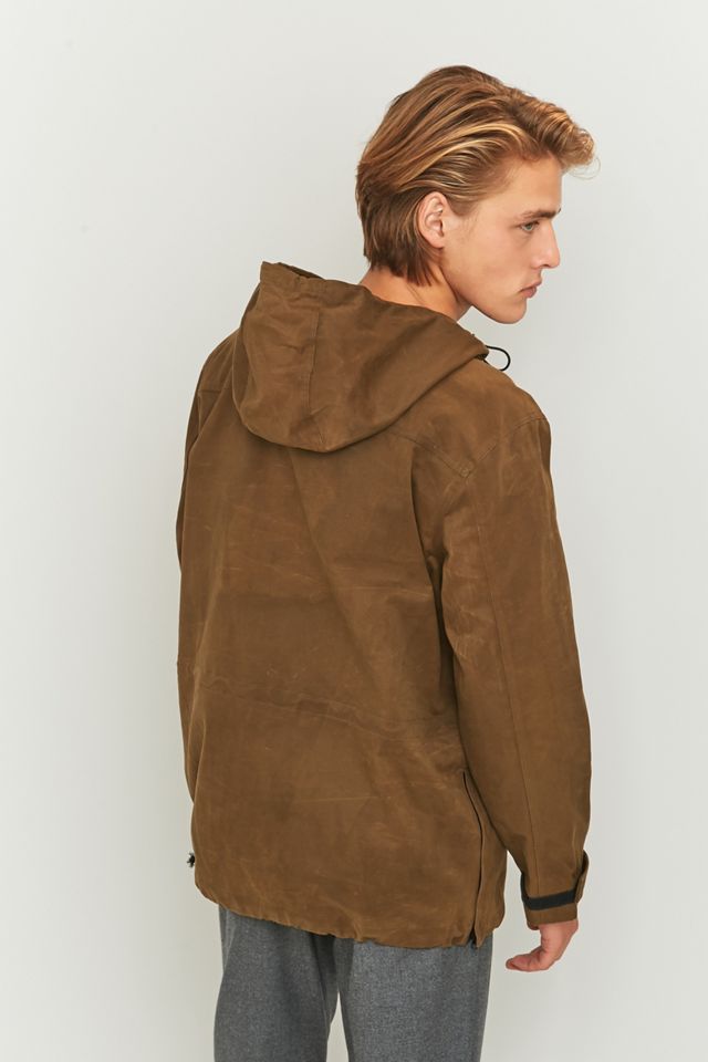 Giacca a vento marrone cerata Native North #3