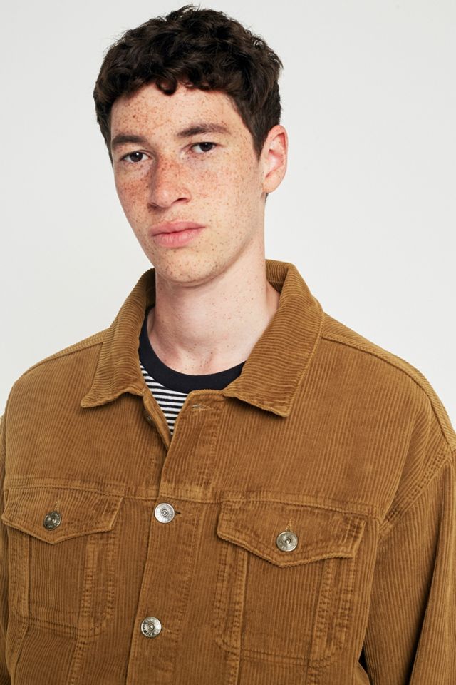 BDG Sand Cord Trucker Jacket #3