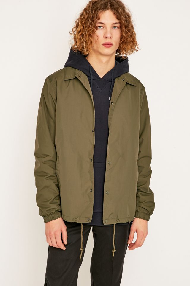 Dickies Torrance Olive Coach Jacket | Urban Outfitters UK