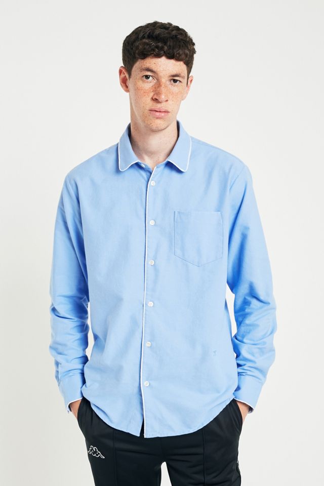 Soulland Adam Blue Camicia tascabile a maniche lunghe