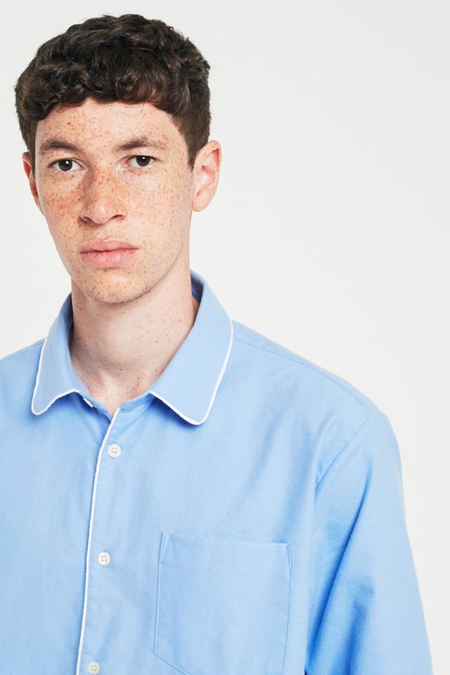 Soulland Adam Blue Camicia tascabile a maniche lunghe #3