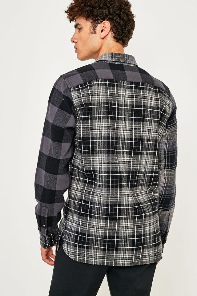 Levi's Pieced Grey Altered Camicia a maniche lunghe a 1 tasche #3