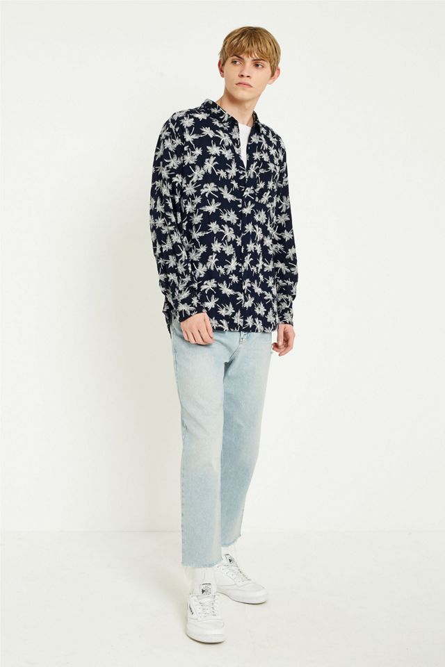 Rolla’s Palms Navy Mono Long-Sleeve Shirt #2