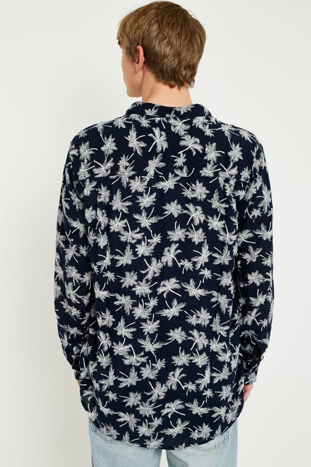 Rolla’s Palms Navy Mono Long-Sleeve Shirt #3