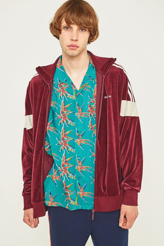 Camisa Stussy Bamboo Teal Rayon #5
