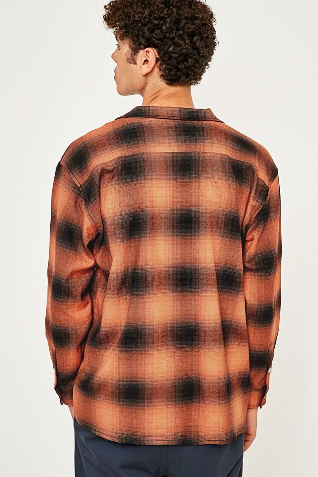 Rascals Revenant Orange Check Long-Sleeve Shirt #3