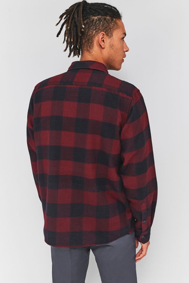 Dickies Sacramento Maroon Check Camicia a maniche lunghe #3