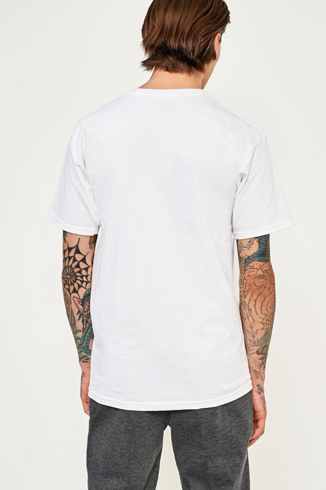 PLEASURES Titles T-shirt bianca #3