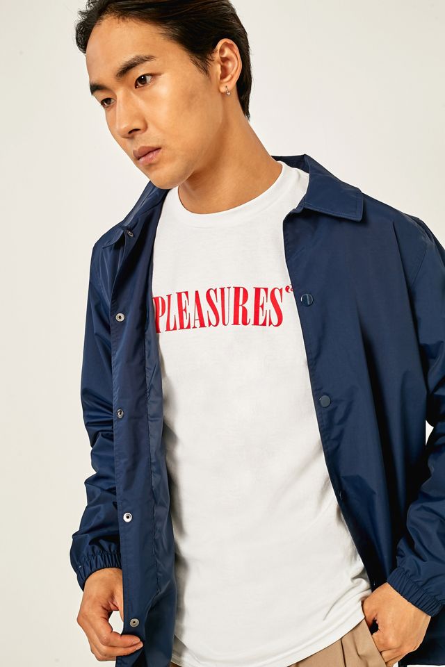 PLEASURES Mark of the Beast White T-shirt #1