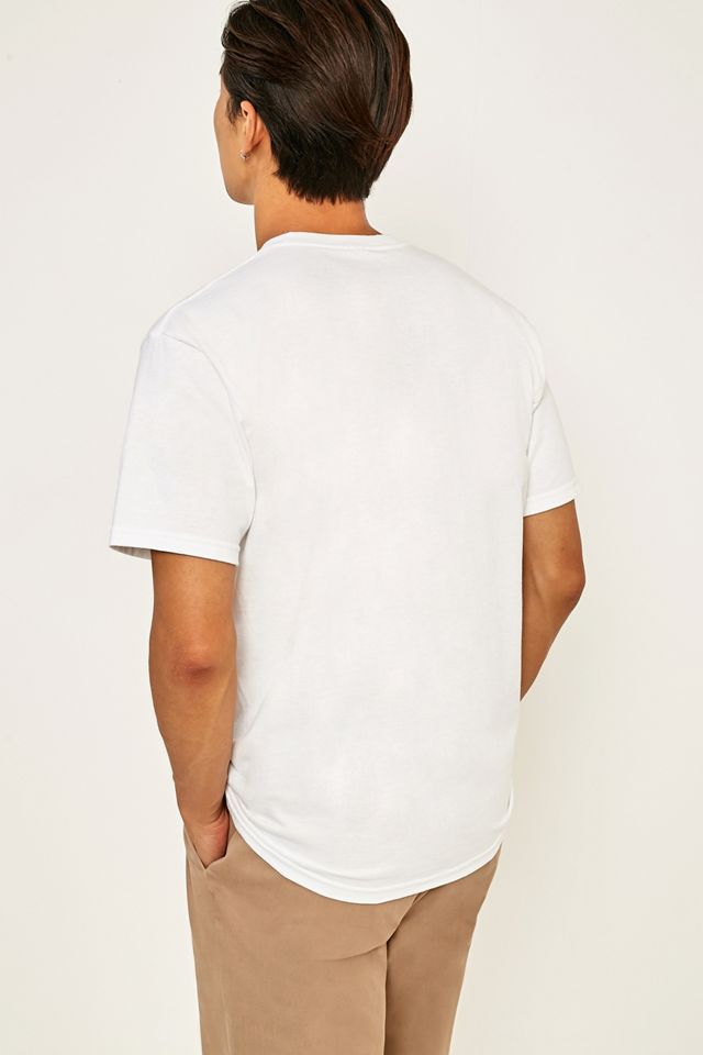 PLEASURES Mark of the Beast White T-shirt #4