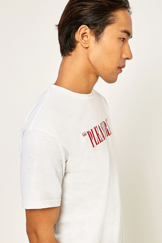 PLEASURES Mark of the Beast White T-shirt #5