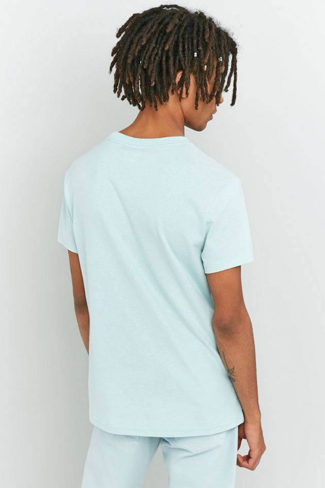 Tommy Jeans '90s Flocked Logo Corydalis Blue T-shirt #3