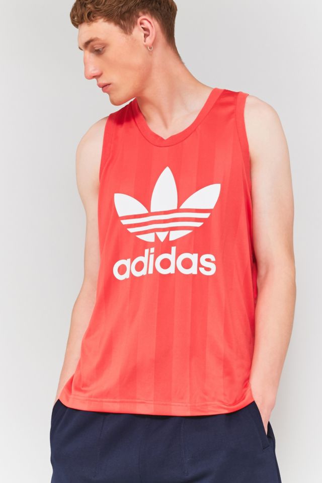 adidas Core Pink Football Tank Top