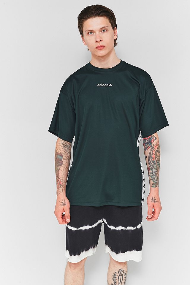 adidas TNT Green Night Taped T-shirt | Urban Outfitters UK