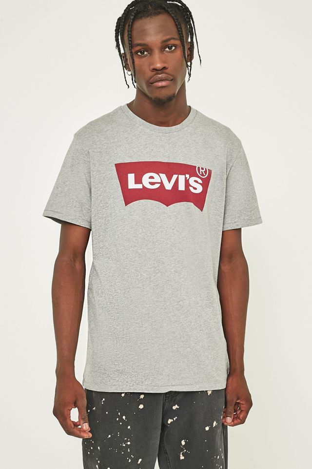 Levi’s Grey Batwing Logo T-shirt #3