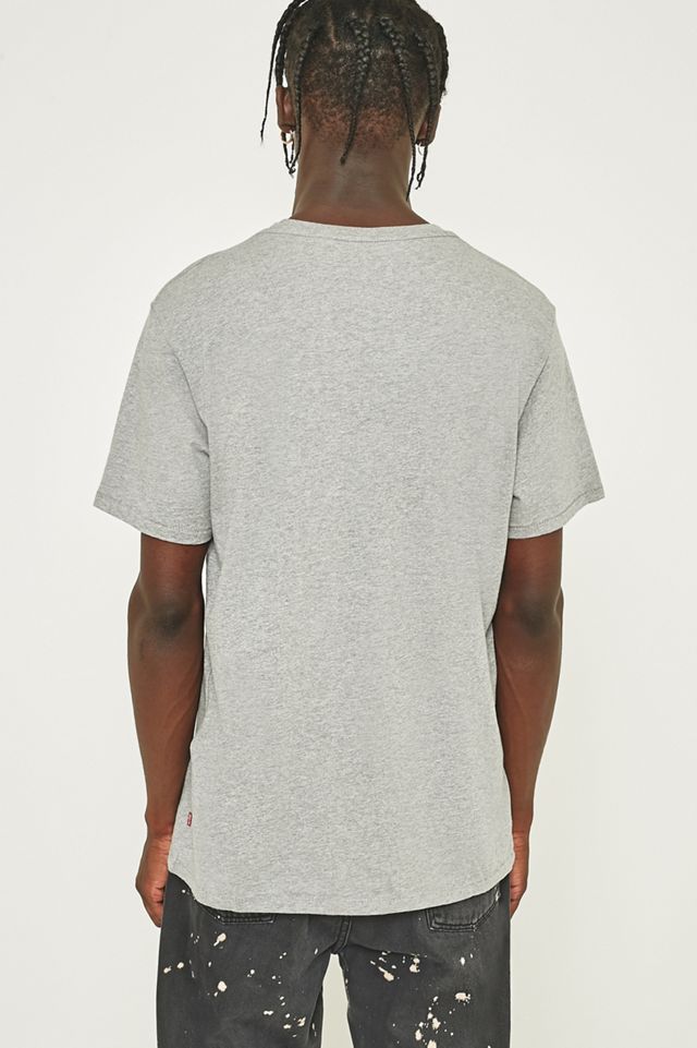 Levi’s Grey Batwing Logo T-shirt #4