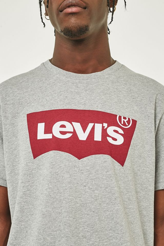 Levi’s Grey Batwing Logo T-shirt #5