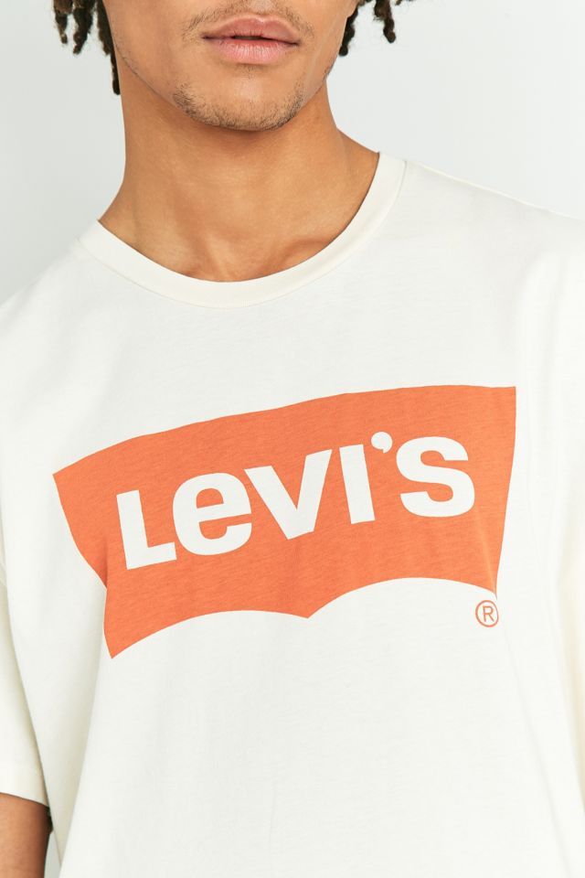 Levi's Batwing Chalky T-shirt Bianca #5