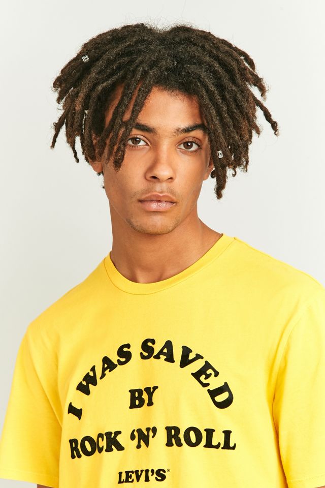 Levi's Rock 'N' Roll Yellow T-shirt #2