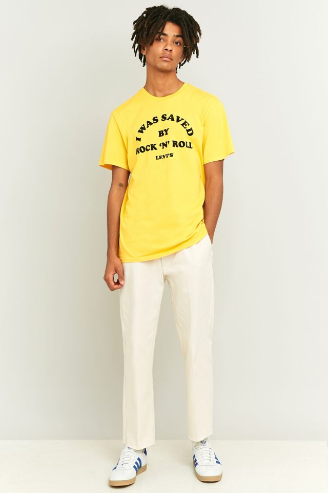 Levi's Rock 'N' Roll Yellow T-shirt #4