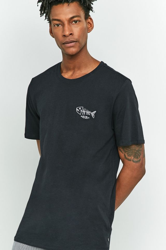 Nike SB Fish Bones Black T-shirt #4