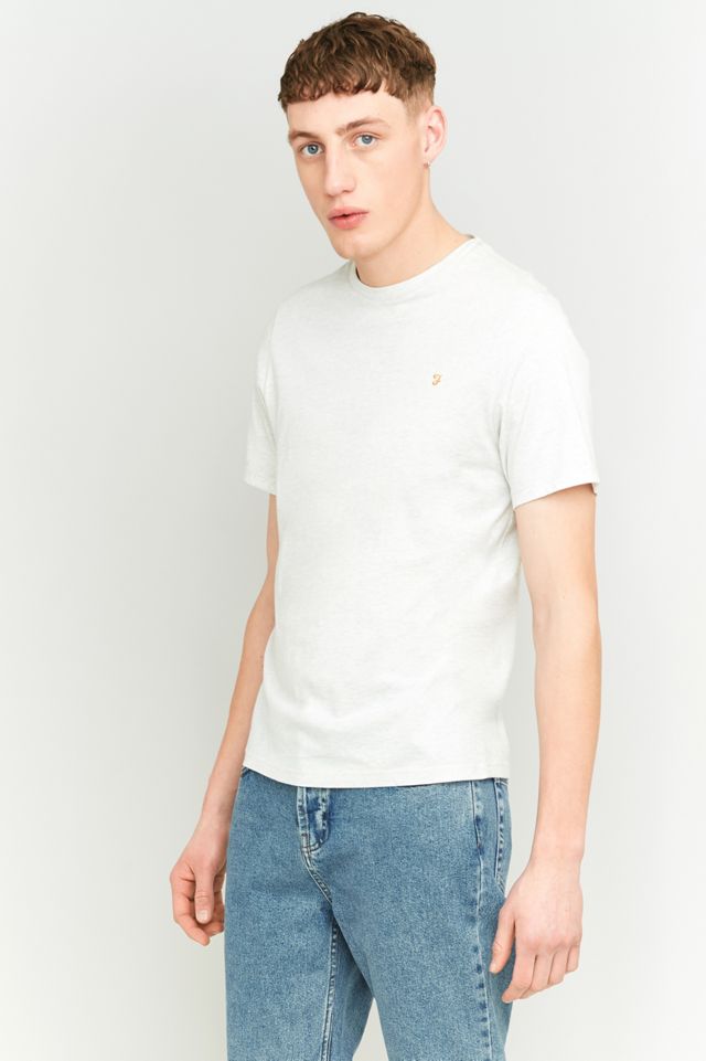 Farah Denny Chalk Marl Short-Sleeve T-shirt #2
