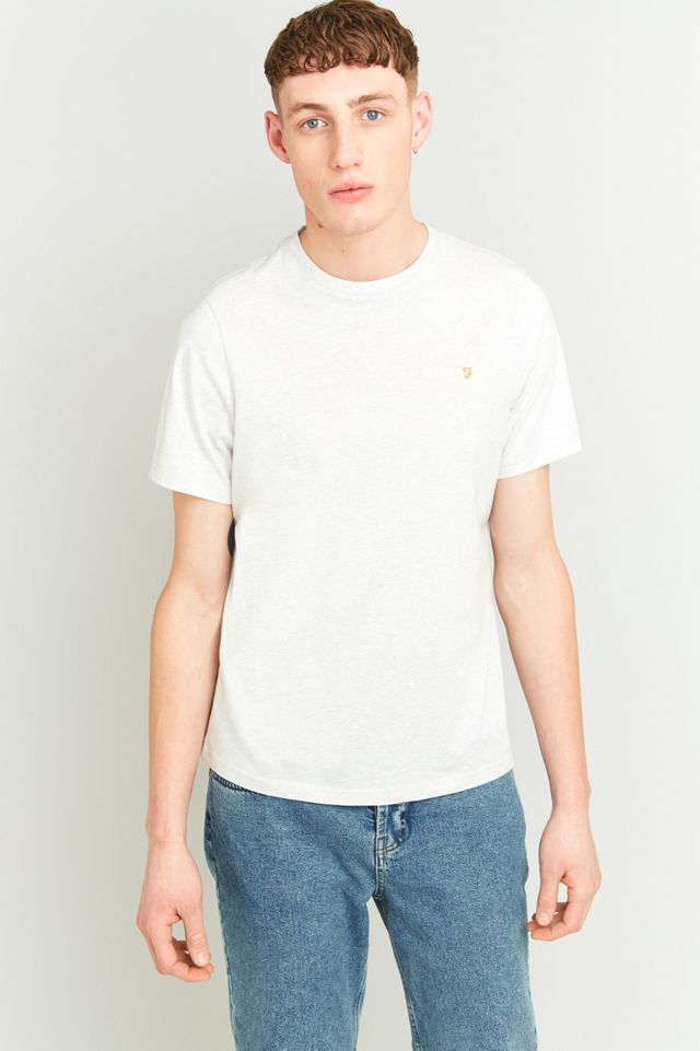 Farah Denny Chalk Marl Short-Sleeve T-shirt #4