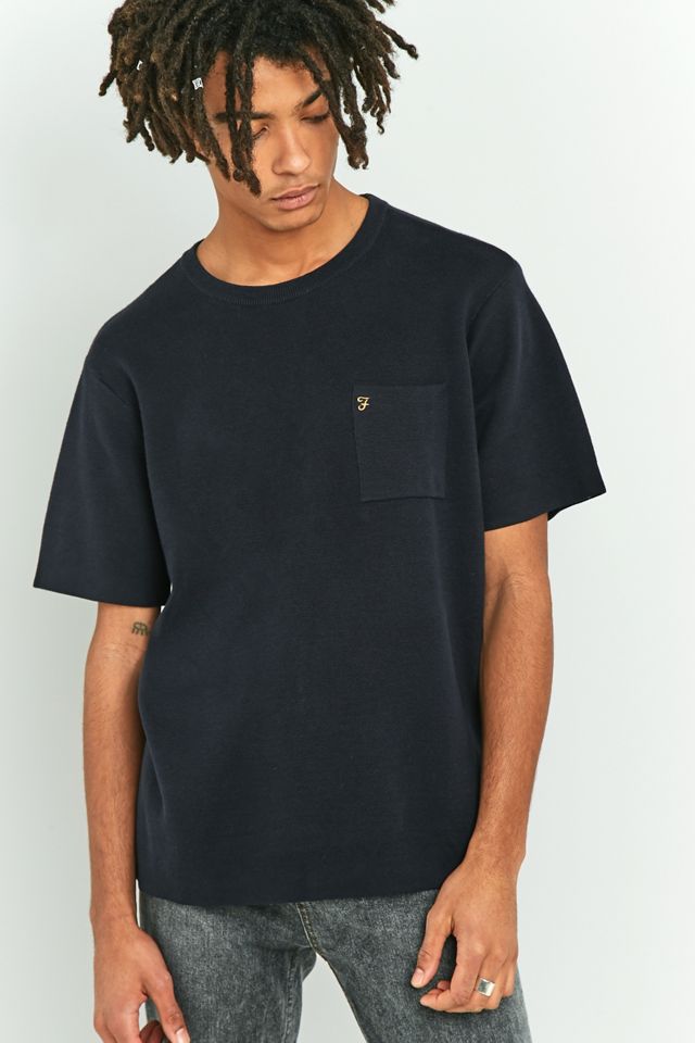 Farah Jackie Navy Short Sleeve T-shirt #2
