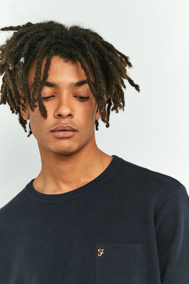 Farah Jackie Navy Short Sleeve T-shirt #5