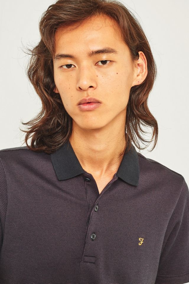 Farah Peterfield Polo Nera Check #2