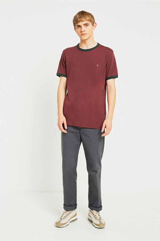 Farah Groves Red Ringer T-shirt #1