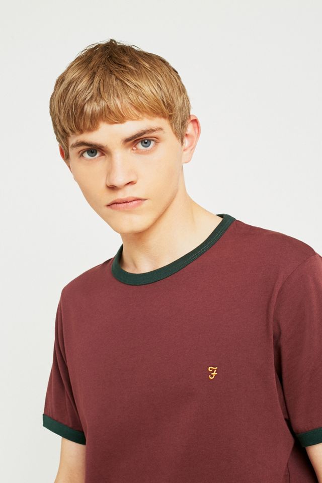 Farah Groves Red Ringer T-shirt #4
