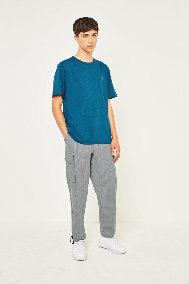 Farah Denny Atlantic Blue Marl T-shirt a maniche corte #4