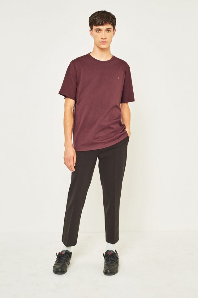 Farah Denny Red Marl T-shirt a maniche corte #4