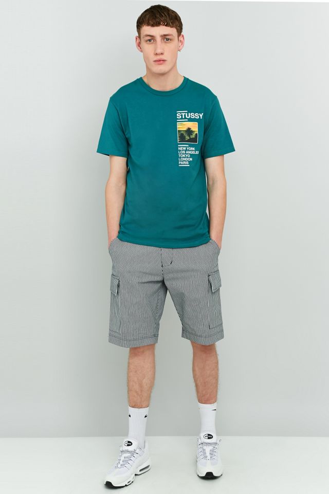 Stussy Gold Coast Teal T-shirt #4