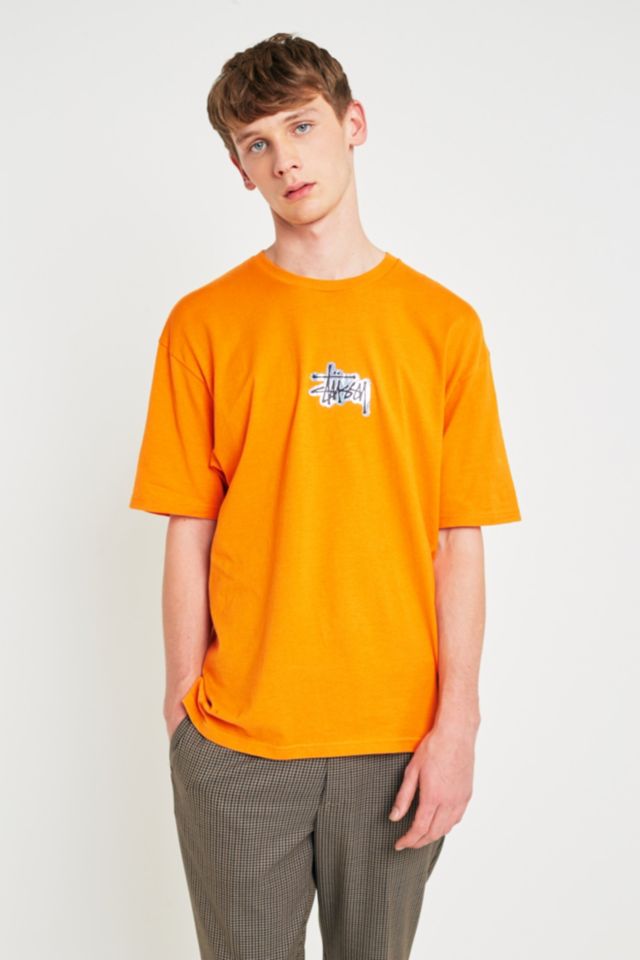 Stussy Prism Logo Apricot T-shirt | Urban Outfitters DE