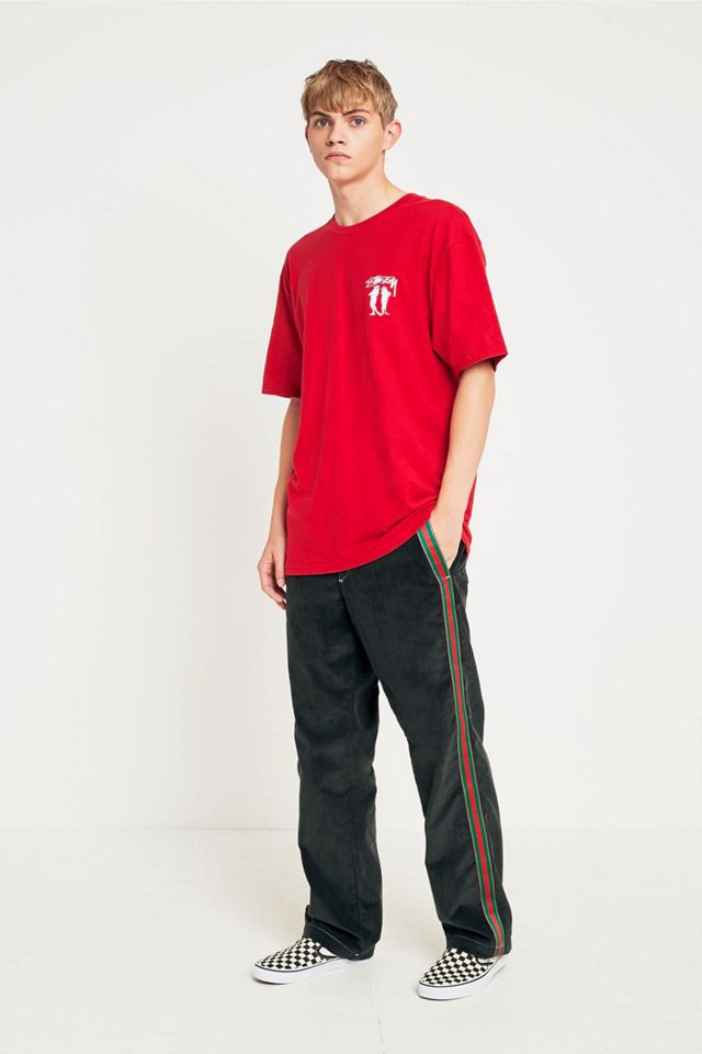 Camiseta roja Stussy Rudies #2