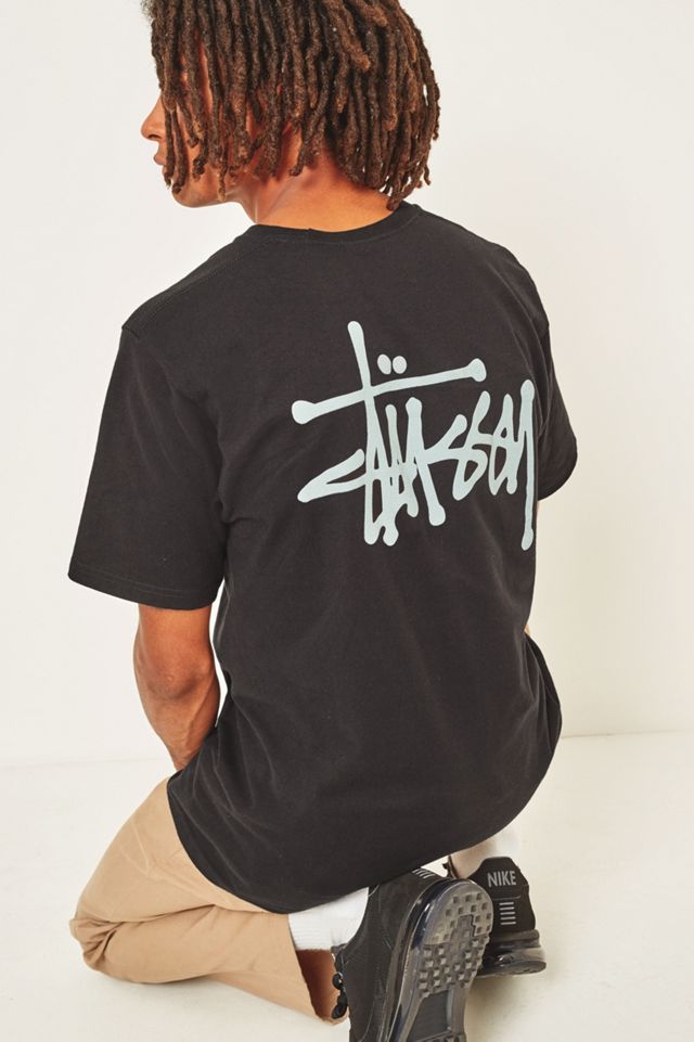 Stussy Basic Black T-shirt #1