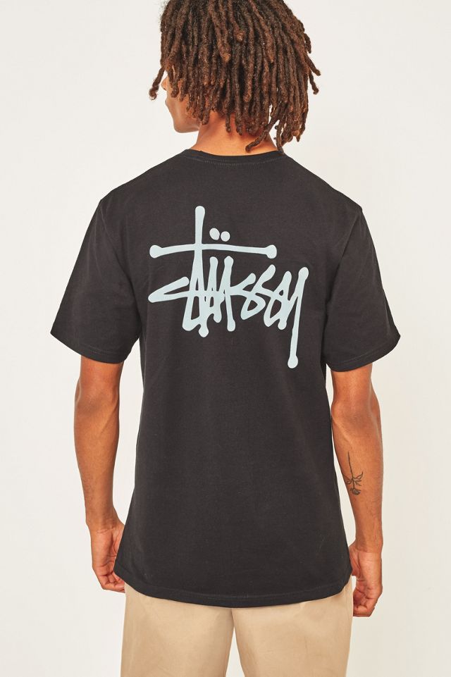 Stussy Basic Black T-shirt #3